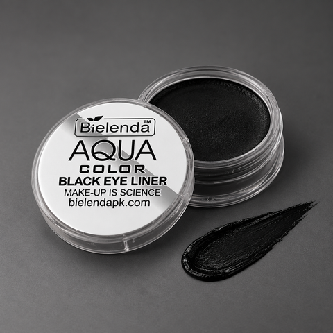 Aqua Color Black Eye Liner